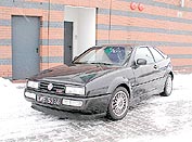 Volkswagen Corrado to rzadki widok na giedowych i komisowych placach 